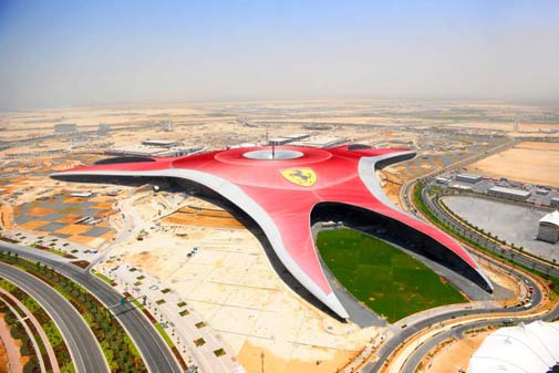 Recent Projects Yas Island F1 Race Circuit and Yas Marina Hotel Dubai 